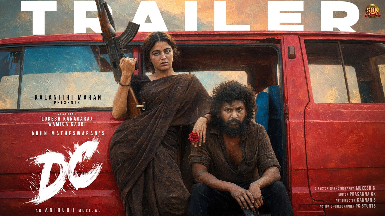 DC Trailer Drops: Lokesh Kanagaraj’s Acting Debut Ignites Massive Action Storm With Wamiqa Gabbi