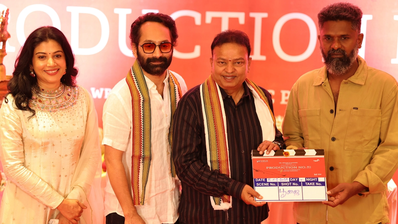 Fahadh Faasil’s First Solo Tamil Lead Revealed: ’96’ Director Prem Kumar Promises A Gripping Action Thriller With Sshivada