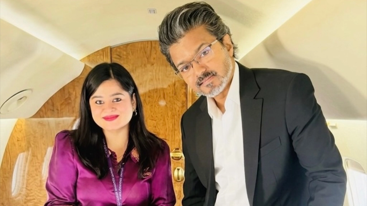Viral In-Flight Selfie Wins Hearts: Flight Attendant Uma Meenakshi Shares Moment with Tamil Nadu CM C. Joseph Vijay