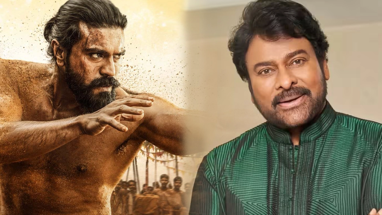 Chiranjeevi Shares Emotional Note on ‘Peddi’, Praises Ram Charan’s Commitment